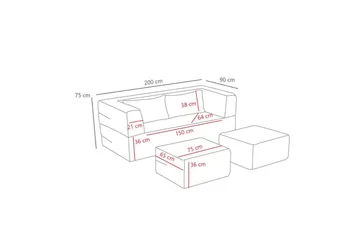Solin Bäddsoffa 2-sits - Grön - Möbler - Soffa - Bäddsoffa - 2 sits bäddsoffa