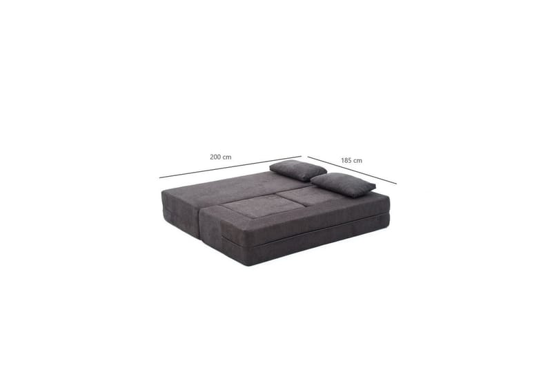 Solin Bäddsoffa 2-sits - Mörkgrå - Möbler - Soffa - Bäddsoffa - 2 sits bäddsoffa