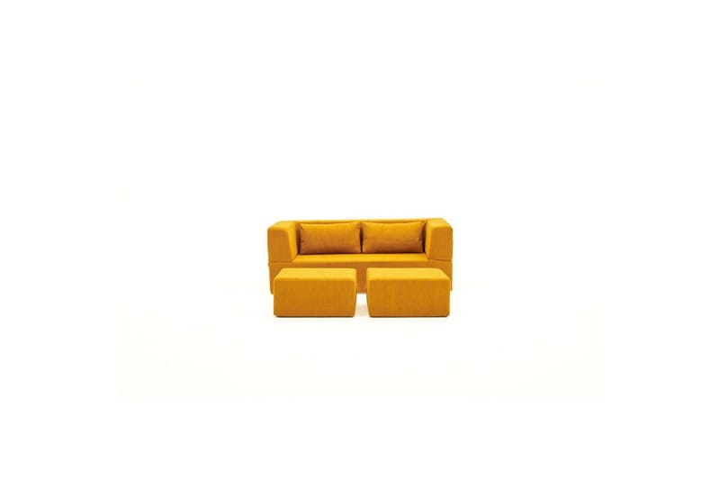 Solin Bäddsoffa 2-sits - Orange - Möbler - Soffa - Bäddsoffa - 2 sits bäddsoffa