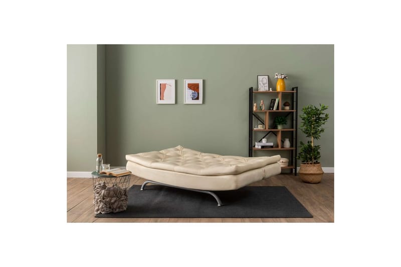 Soren Bäddsoffa 3-sits - Cream - Möbler - Soffa - Bäddsoffa - 3 sits bäddsoffa