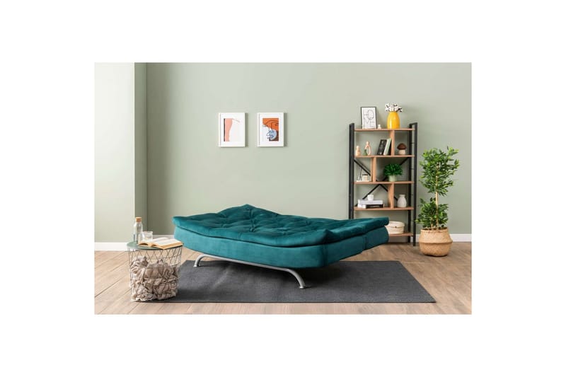 Soren Bäddsoffa 3-sits - Petrol Grön - Möbler - Soffa - Bäddsoffa - 3 sits bäddsoffa