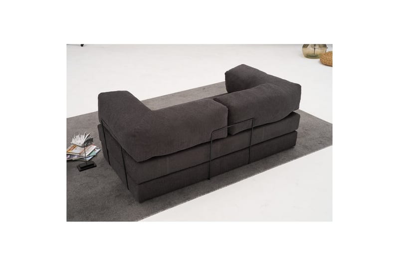 Sufian Bäddsoffa 2-sits - Antracit - Möbler - Soffa - Bäddsoffa - 2 sits bäddsoffa