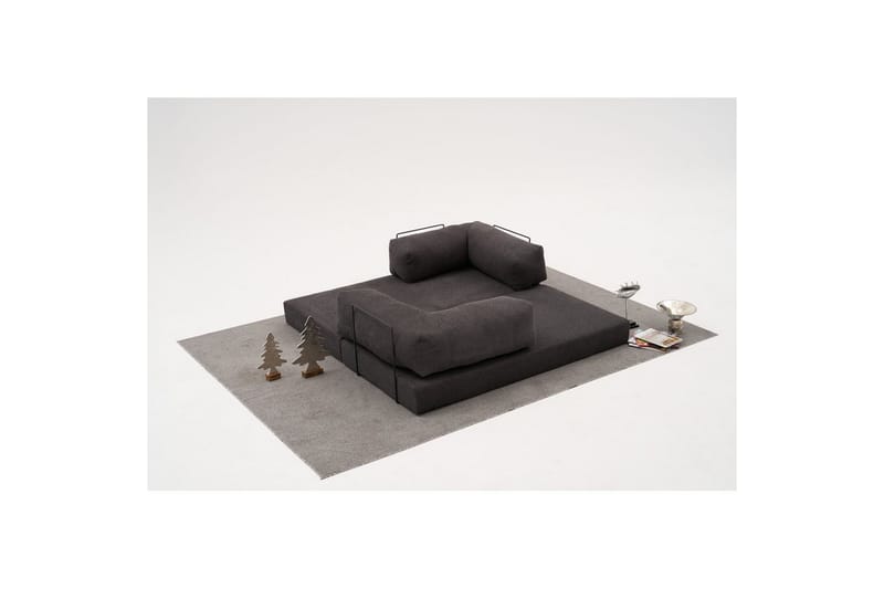 Sufian Bäddsoffa 2-sits - Antracit - Möbler - Soffa - Bäddsoffa - 2 sits bäddsoffa