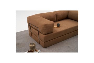 Sufian Bäddsoffa 2-sits - Chokladbrun - Möbler - Soffa - Bäddsoffa - 2 sits bäddsoffa
