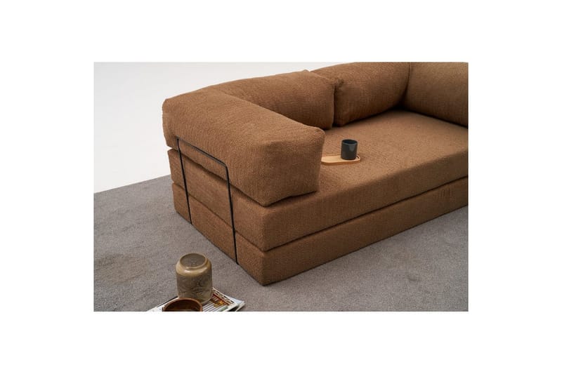 Sufian Bäddsoffa 2-sits - Chokladbrun - Möbler - Soffa - Bäddsoffa - 2 sits bäddsoffa