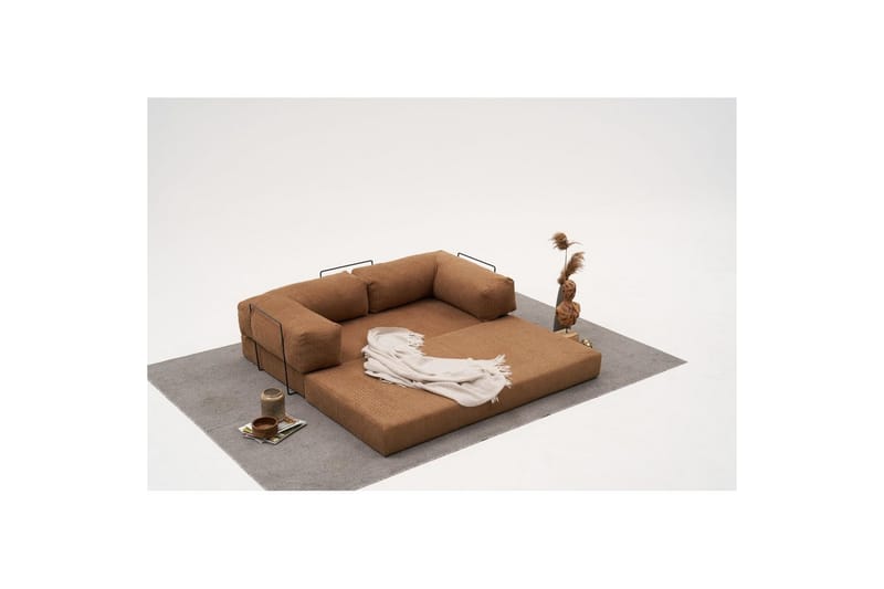 Sufian Bäddsoffa 2-sits - Chokladbrun - Möbler - Soffa - Bäddsoffa - 2 sits bäddsoffa