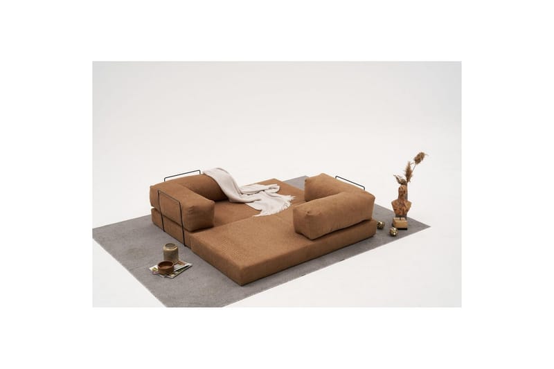 Sufian Bäddsoffa 2-sits - Chokladbrun - Möbler - Soffa - Bäddsoffa - 2 sits bäddsoffa