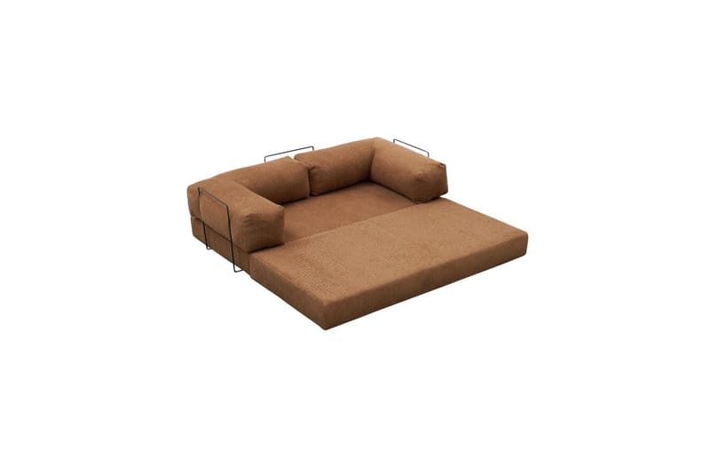 Sufian Bäddsoffa 2-sits - Chokladbrun - Möbler - Soffa - Bäddsoffa - 2 sits bäddsoffa