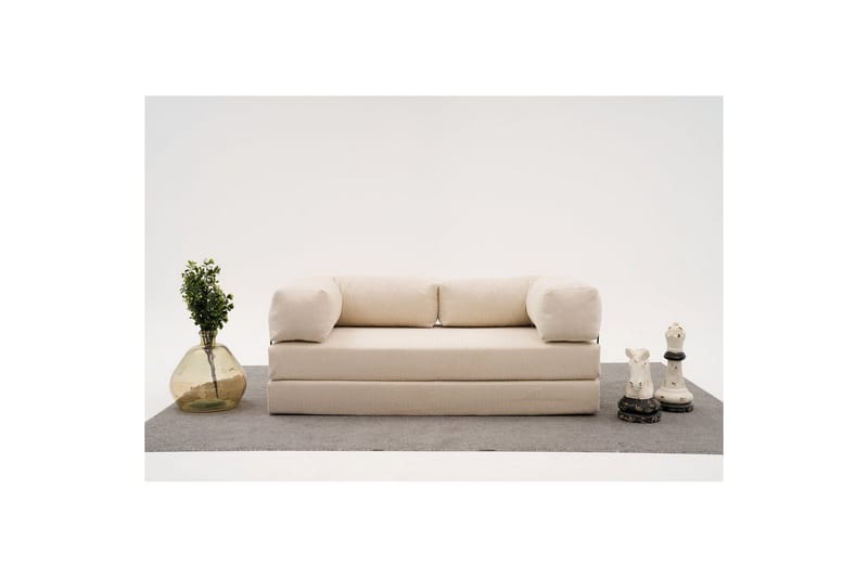 Sufian Bäddsoffa 2-sits - Cremevit - Möbler - Soffa - Bäddsoffa - 2 sits bäddsoffa