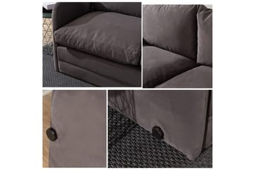 Sufian Bäddsoffa 2-sits - Grå - Möbler - Soffa - Bäddsoffa - 2 sits bäddsoffa
