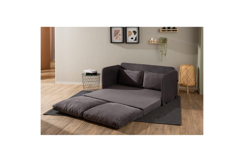 Sufian Bäddsoffa 2-sits - Grå - Möbler - Soffa - Bäddsoffa - 2 sits bäddsoffa