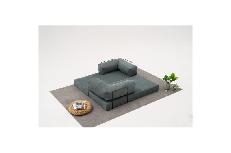 Sufian Bäddsoffa 2-sits - Grön - Möbler - Soffa - Bäddsoffa - 2 sits bäddsoffa