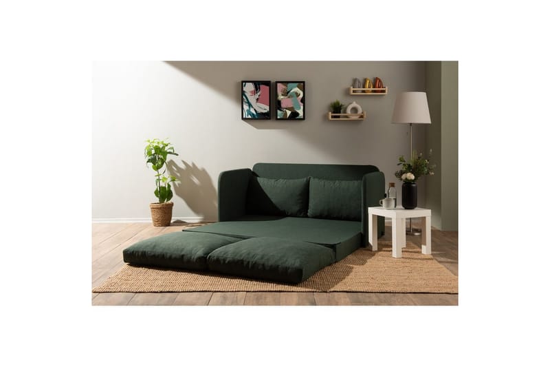 Sufian Bäddsoffa 2-sits - Grön - Möbler - Soffa - Bäddsoffa - 2 sits bäddsoffa