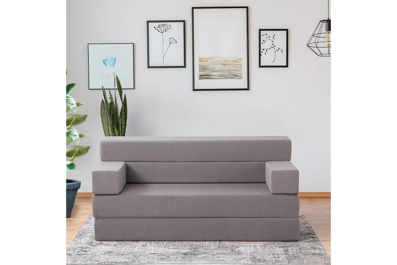 Sufian Bäddsoffa 2-sits - Grafitgrå - Möbler - Soffa - Bäddsoffa - 2 sits bäddsoffa