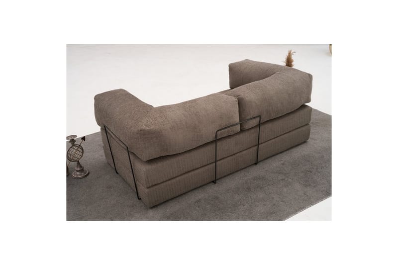 Sufian Bäddsoffa 2-sits - Ljusgrå - Möbler - Soffa - Bäddsoffa - 2 sits bäddsoffa