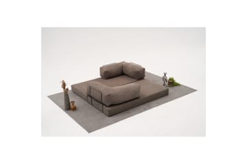 Sufian Bäddsoffa 2-sits - Ljusgrå - Möbler - Soffa - Bäddsoffa - 2 sits bäddsoffa