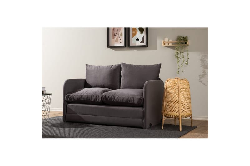 Sufian Bäddsoffa 2-sits - Ljusgrå - Möbler - Soffa - Bäddsoffa - 2 sits bäddsoffa