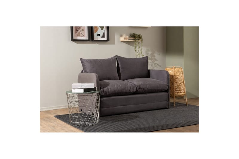 Sufian Bäddsoffa 2-sits - Ljusgrå - Möbler - Soffa - Bäddsoffa - 2 sits bäddsoffa