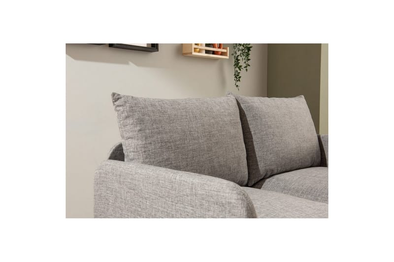 Sufian Bäddsoffa 2-sits - Ljusgrå - Möbler - Soffa - Bäddsoffa - 2 sits bäddsoffa