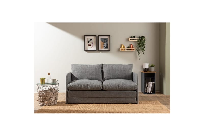 Sufian Bäddsoffa 2-sits - Ljusgrå - Möbler - Soffa - Bäddsoffa - 2 sits bäddsoffa