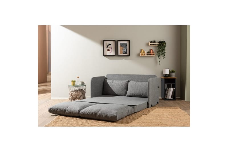 Sufian Bäddsoffa 2-sits - Ljusgrå - Möbler - Soffa - Bäddsoffa - 2 sits bäddsoffa