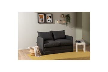 Sufian Bäddsoffa 2-sits - Mörkgrå - Möbler - Soffa - Bäddsoffa - 2 sits bäddsoffa