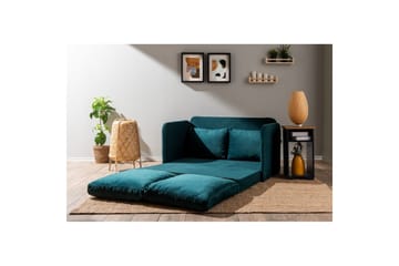 Sufian Bäddsoffa 2-sits - Mediumfärgat trä - Möbler - Soffa - Bäddsoffa - 2 sits bäddsoffa
