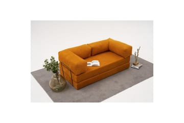 Sufian Bäddsoffa 2-sits - Orange - Möbler - Soffa - Bäddsoffa - 2 sits bäddsoffa