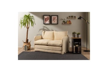 Sufian Bäddsoffa 2-sits - Taupe - Möbler - Soffa - Bäddsoffa - 2 sits bäddsoffa