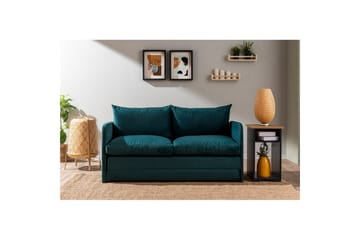 Sufian Bäddsoffa 2-sits - Turkos - Möbler - Soffa - Bäddsoffa - 2 sits bäddsoffa