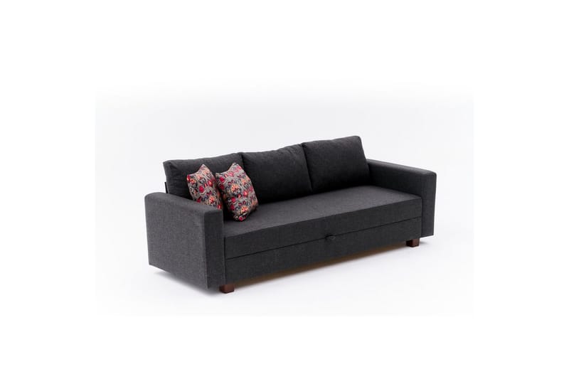 Sufian Bäddsoffa 3-sits - Antracit - Möbler - Soffa - Bäddsoffa - 3 sits bäddsoffa
