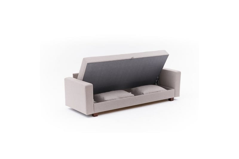 Sufian Bäddsoffa 3-sits - Beige - Möbler - Soffa - Bäddsoffa - 3 sits bäddsoffa