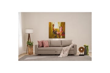 Sufian Bäddsoffa 3-sits - Beige - Möbler - Soffa - Bäddsoffa - 3 sits bäddsoffa