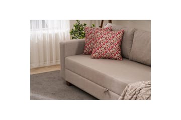 Sufian Bäddsoffa 3-sits - Beige - Möbler - Soffa - Bäddsoffa - 3 sits bäddsoffa