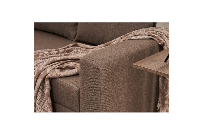 Sufian Bäddsoffa 3-sits - Brun - Möbler - Soffa - Bäddsoffa - 3 sits bäddsoffa