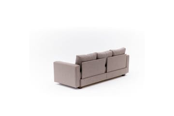 Sufian Bäddsoffa 3-sits - Brun - Möbler - Soffa - Bäddsoffa - 3 sits bäddsoffa