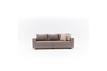 Sufian Bäddsoffa 3-sits - Brun - Möbler - Soffa - Bäddsoffa - 3 sits bäddsoffa