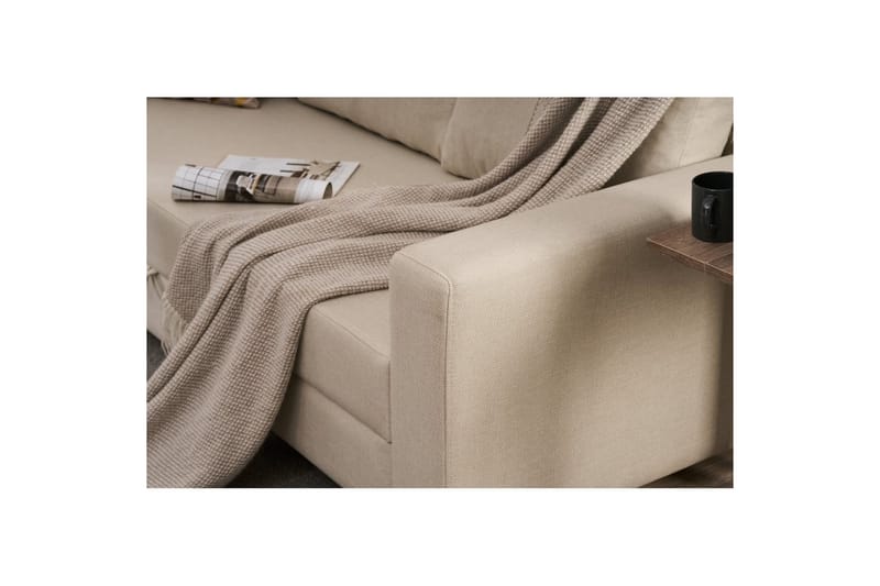 Sufian Bäddsoffa 3-sits - Cremevit - Möbler - Soffa - Bäddsoffa - 3 sits bäddsoffa