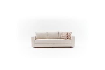 Sufian Bäddsoffa 3-sits - Cremevit - Möbler - Soffa - Bäddsoffa - 3 sits bäddsoffa