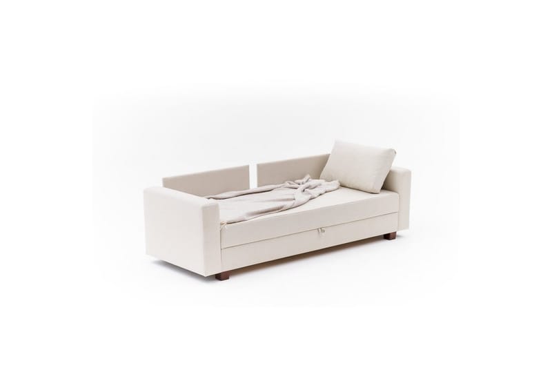 Sufian Bäddsoffa 3-sits - Cremevit - Möbler - Soffa - Bäddsoffa - 3 sits bäddsoffa