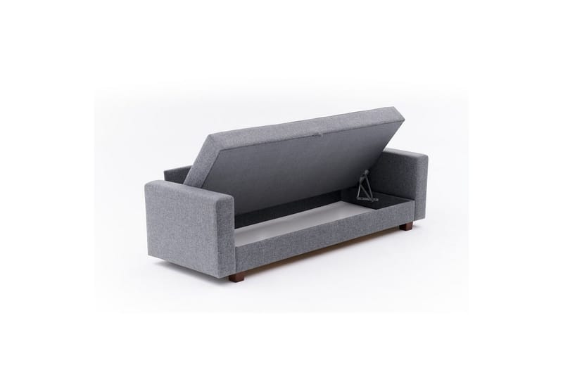 Sufian Bäddsoffa 3-sits - Grå - Möbler - Soffa - Bäddsoffa - 3 sits bäddsoffa