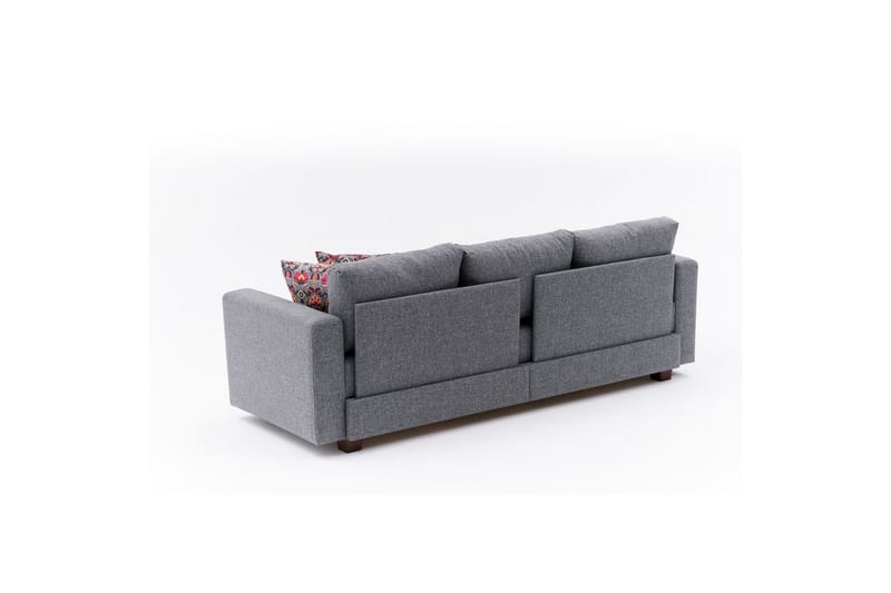 Sufian Bäddsoffa 3-sits - Grå - Möbler - Soffa - Bäddsoffa - 3 sits bäddsoffa