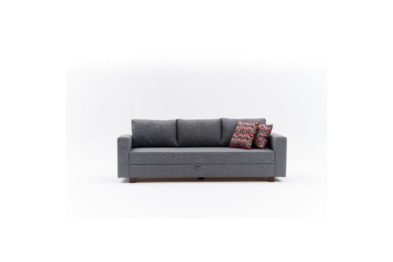 Sufian Bäddsoffa 3-sits - Grå - Möbler - Soffa - Bäddsoffa - 3 sits bäddsoffa