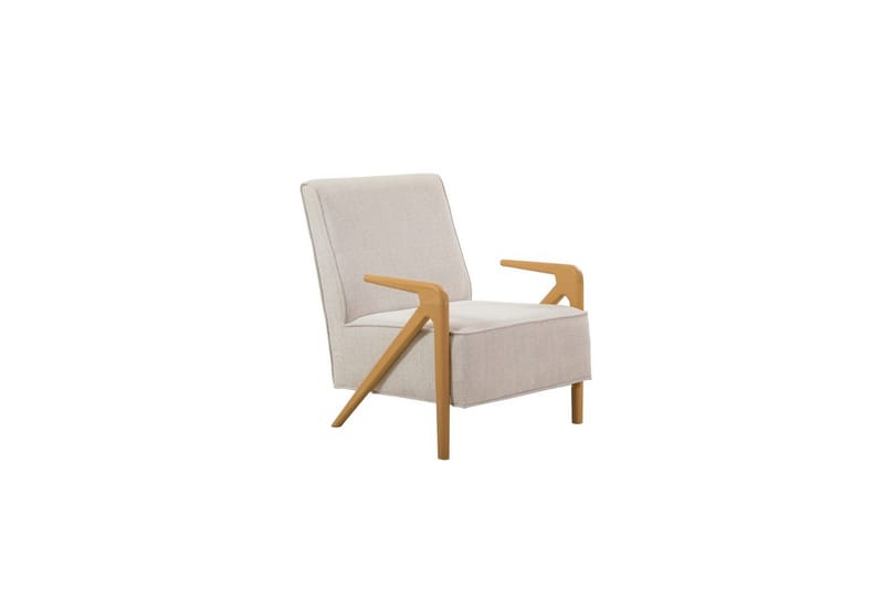 Sufian Bäddsoffa 3-sits - Ivory/Mediumfärgat trä - Möbler - Soffa - Bäddsoffa - 3 sits bäddsoffa