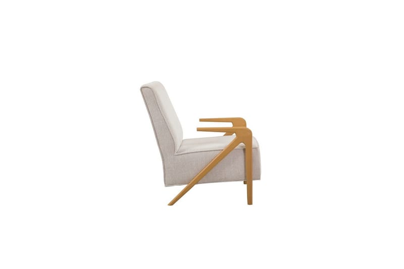 Sufian Bäddsoffa 3-sits - Ivory/Mediumfärgat trä - Möbler - Soffa - Bäddsoffa - 3 sits bäddsoffa