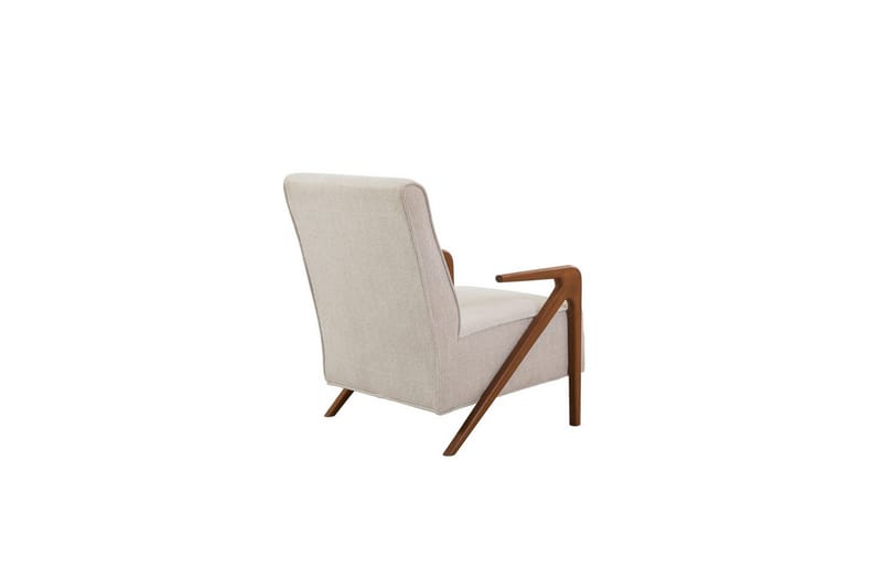Sufian Bäddsoffa 3-sits - Mediumfärgat trä/Cremevit - Möbler - Soffa - Bäddsoffa - 3 sits bäddsoffa
