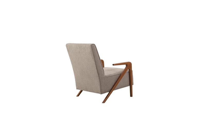 Sufian Bäddsoffa 3-sits - Mediumfärgat trä/Grå - Möbler - Soffa - Bäddsoffa - 3 sits bäddsoffa