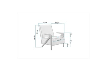 Sufian Bäddsoffa 3-sits - Mediumfärgat trä/Grå - Möbler - Soffa - Bäddsoffa - 3 sits bäddsoffa