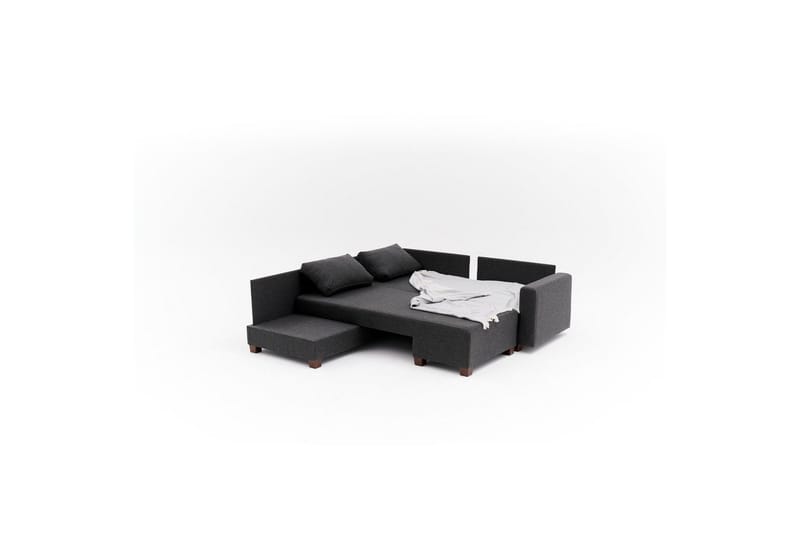 Sufian Hörnbäddsoffa 4-sits - Antracit - Möbler - Soffa - Bäddsoffa - Hörnbäddsoffa