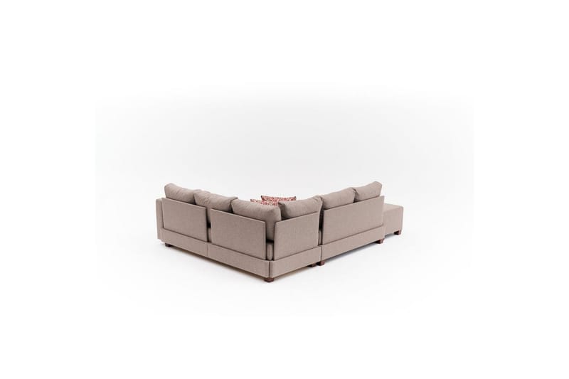 Sufian Hörnbäddsoffa 4-sits - Brun - Möbler - Soffa - Bäddsoffa - Hörnbäddsoffa